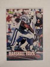 Classic 1995 NFL Draft Rookie Marshall Faulk #107 Colts Football Card