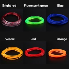 DIY 5M Car Interior Dashboard Decor Moulding Trim Strip Line Fashion Colour Deco