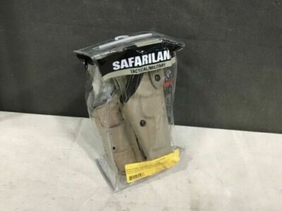 New SAFARILAND Beretta 92 96 Leg Holster Tan Double Strap 6004-73 M9