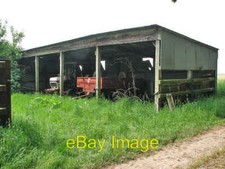 Photo 6x4 Farmshed by bridleway Chapel Field c2008
