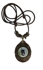 Black Panther Expandable Eva Pendant Necklace + Gift Bag