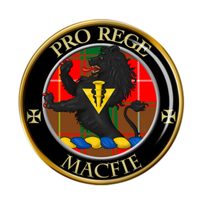Macfie Modern Schottische Clan Anstecker Abzeichen
