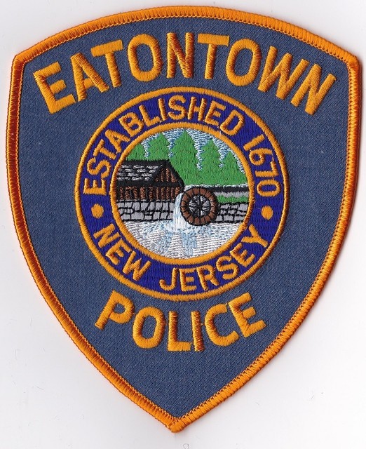 Eatontown Police Patch New Jersey NJ NEW !!! eBay