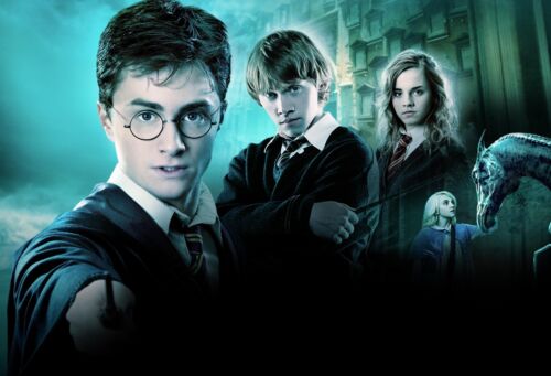 HARRY POTTER AND THE ORDER OF THE PHOENIX MOVIE POSTER PREMIUM ART SIZE A5-A1 - Bild 1 von 1