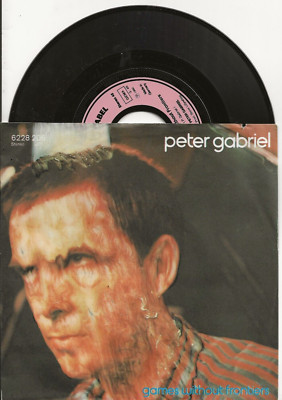 PETER GABRIEL GAMES WITHOUT FRONTIERS SINGLE FROM GERMANY + PIC SLEEVE MINT, NEW