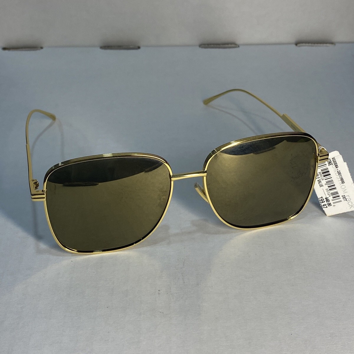 Bottega Veneta BV0305SA 004 59[]16 145 Gold Frame Gold Lens  display picture 3