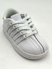 New K-SWISS CLASSIC VN INFANTS LOW sneakers low shoes SZ 4 M in WHITE WHITE 343