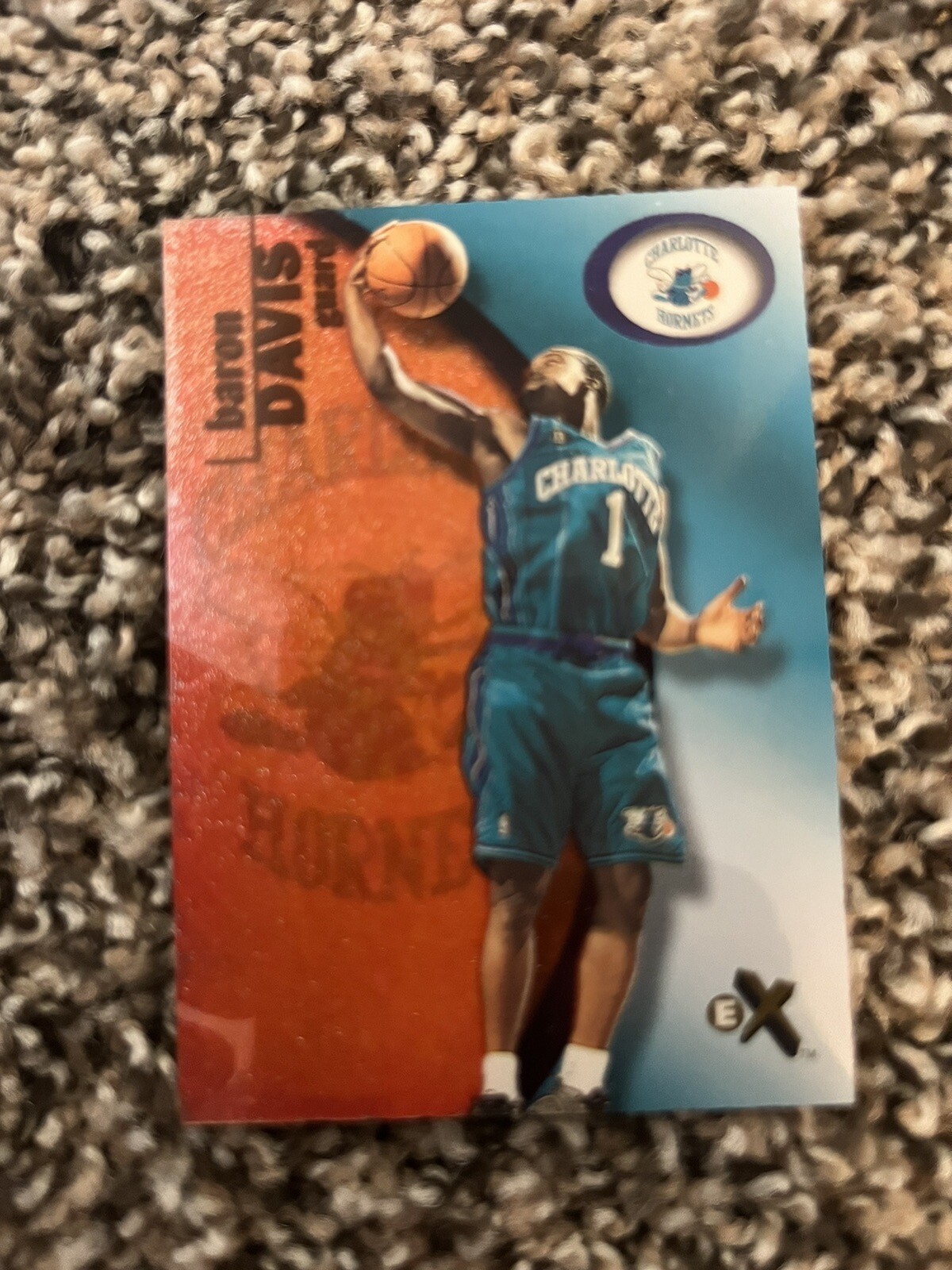 2000-01 EX - Essential Credentials Now #8 Baron Davis /201