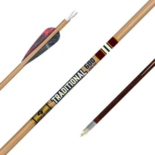 12 - Gold Tip Traditional Classic Arrow Shafts - 340, 400, 500, 600