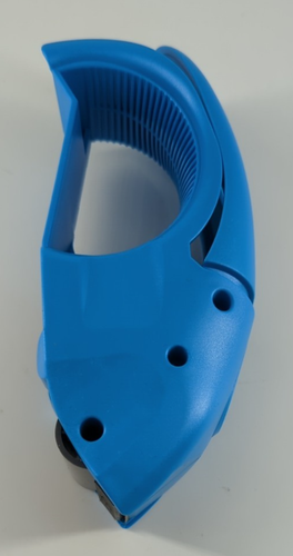Dispensador de cinta de embalaje ABEL EVO azul 2 pulgadas de ancho pistola de cinta ergonómica envío - Imagen 5 de 7