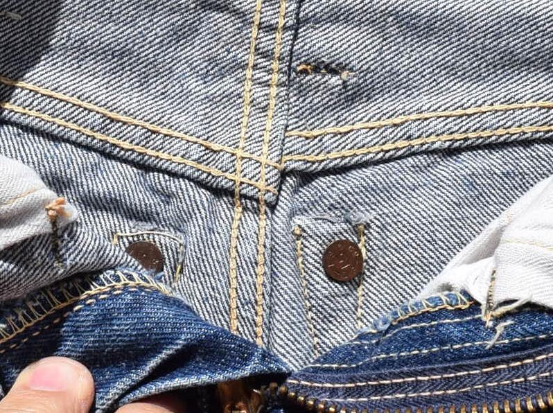 Vintage c.1950 Levi Toddler Jeans: Big E, Redline, Hidden