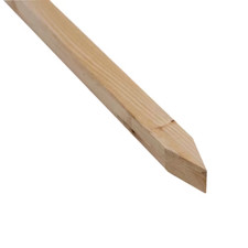 Outdoor Essentials Tomato Stake 4 ft Durable Wood for Organic Gardening 12-Pack