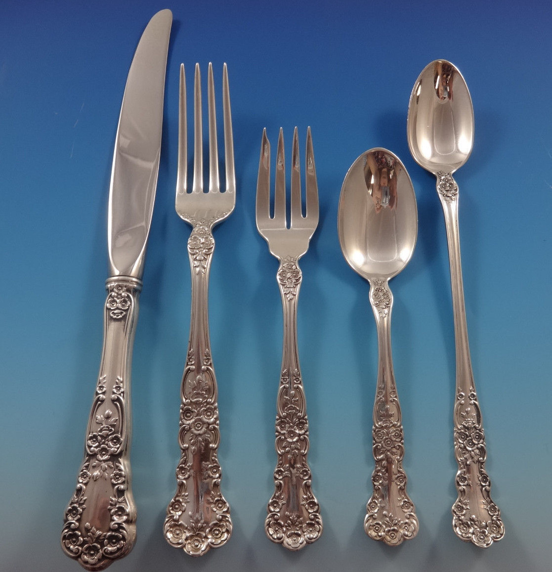 Buttercup by Gorham Sterling Silver Flatware Set For 12 Dinner