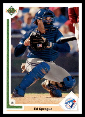 1991 Upper Deck Final Edition  Ed Sprague #47F Toronto Blue Jays Baseball