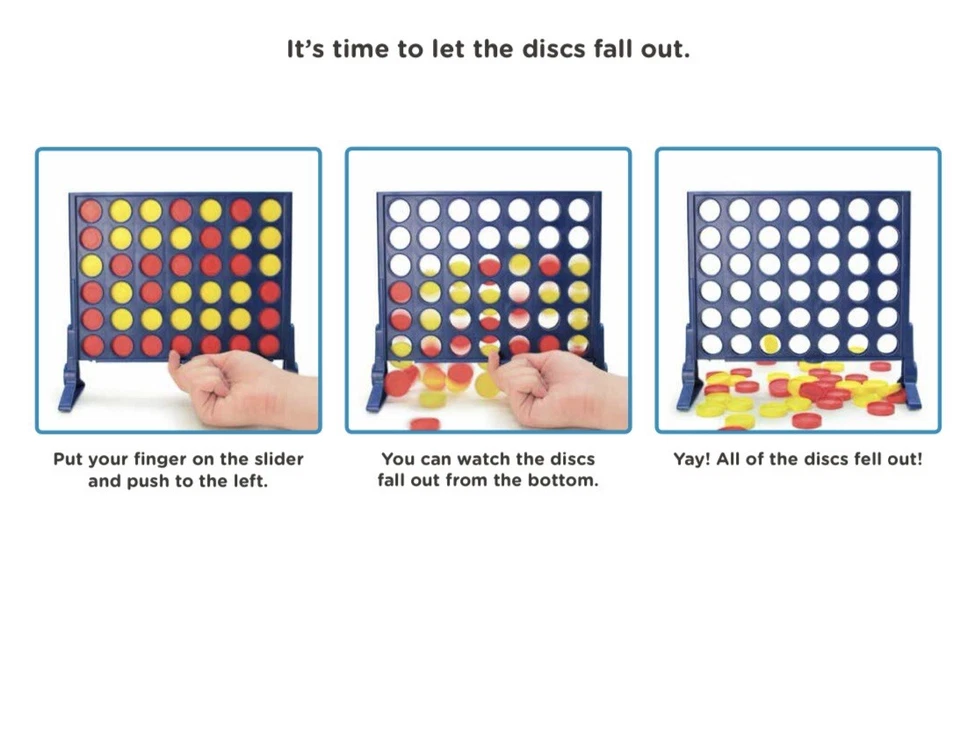 Connect 4 Classic Board Game - Image 4 of 4