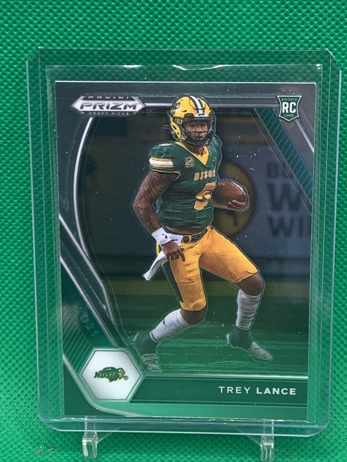 2021 Panini Prizm Draft Picks Trey Lance Base Rookie