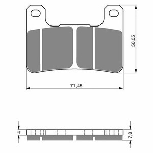 Kawasaki Z900 Brake Pads