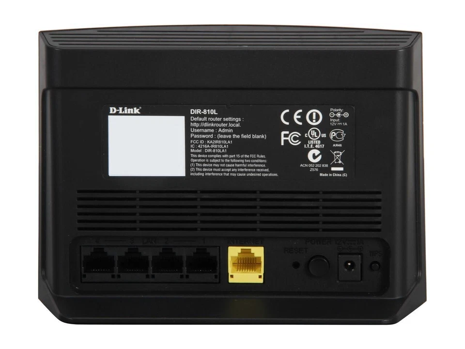 D-Link Wireless AC750 Dual-Band Cloud Router DIR-810L - Image 3 of 3