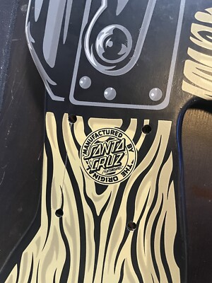 【非売品】十字架縦パネル　けんたろう　スーパーブラックジャック santa cruz jason jesse skateboard AK47 Rare 2012 No Red Tip