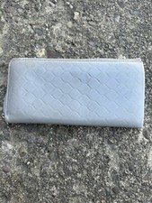 Skagen Gray Wallet Zip-Around Leather and Manmade Clutch Denmark