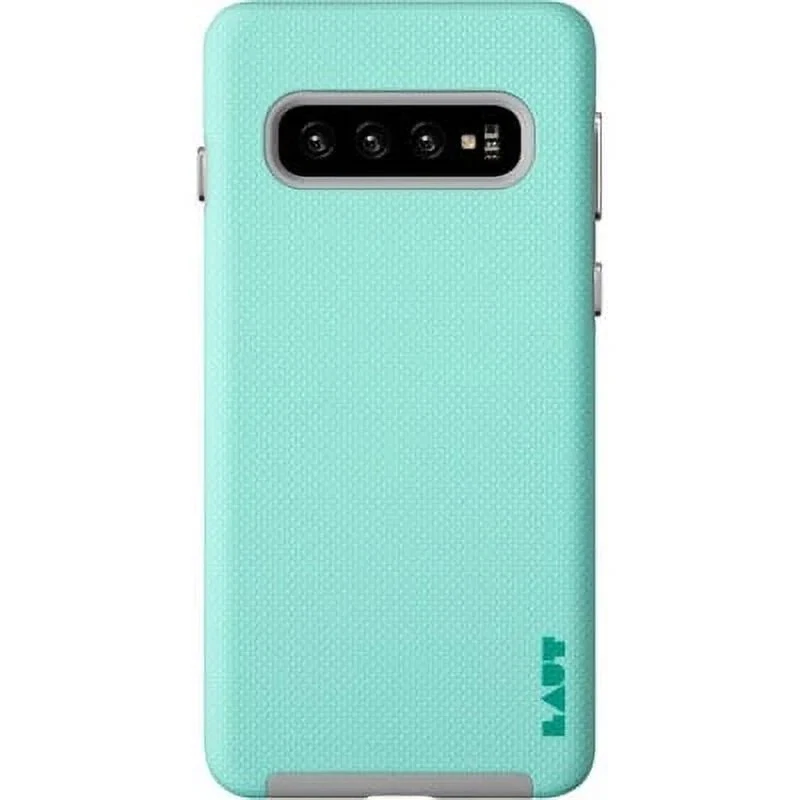 Funda protectora duradera Laut Shield para Samsung Galaxy S10+ - Verde Foto 3 de 3