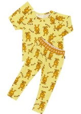 Bonds Kids The Wiggles Wags The Dog Pyjama Set Long Sleeve  Pants Yellow New