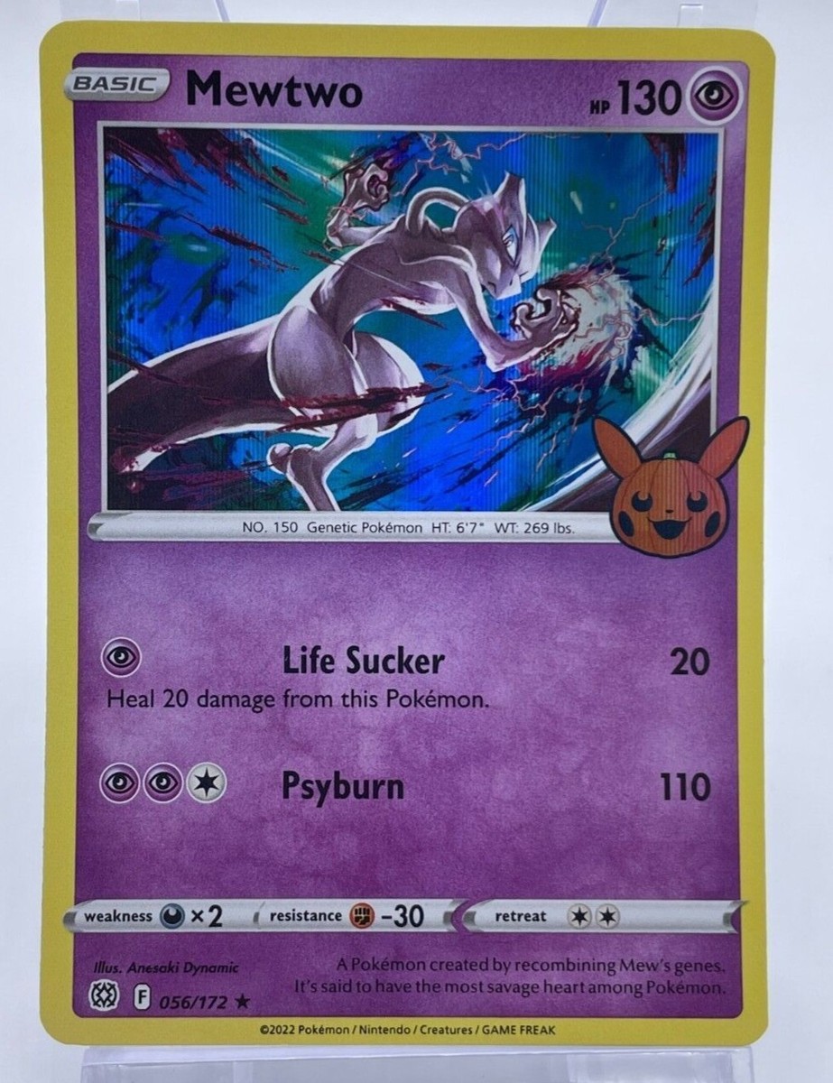 Mewtwo 056/172 Holo Rare - 2022 Pokemon Trick or Trade NM | eBay