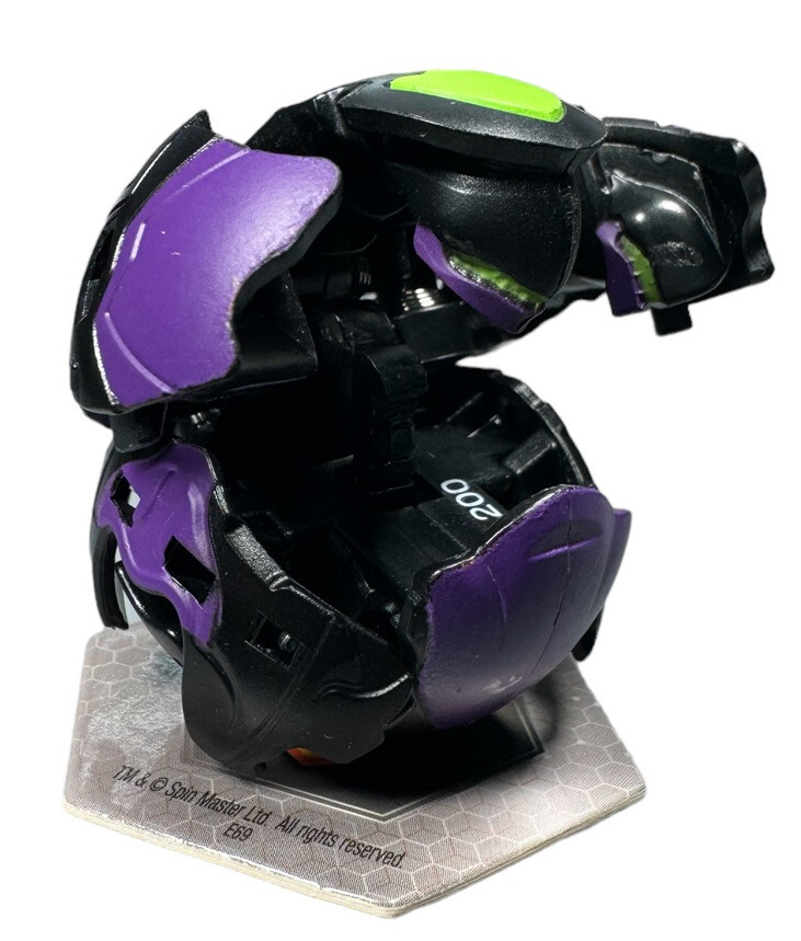 Bakugan Armored Alliance Spin Master Black Darkus Ryerazu B200