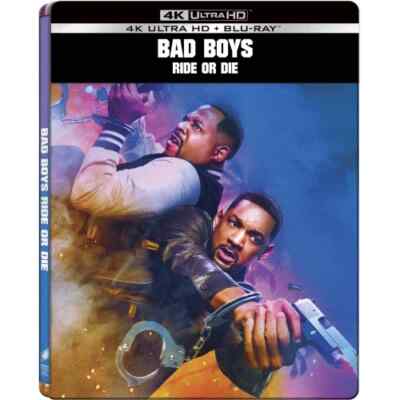 BAD BOYS   RIDE OR DIE   SMITH - STEELBOOK   ITA   ENG   4K + BLU-RAY