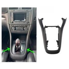 Cubierta interior del panel de cambio del marco de la consola central para VW Golf 6 MK6 2009-2013