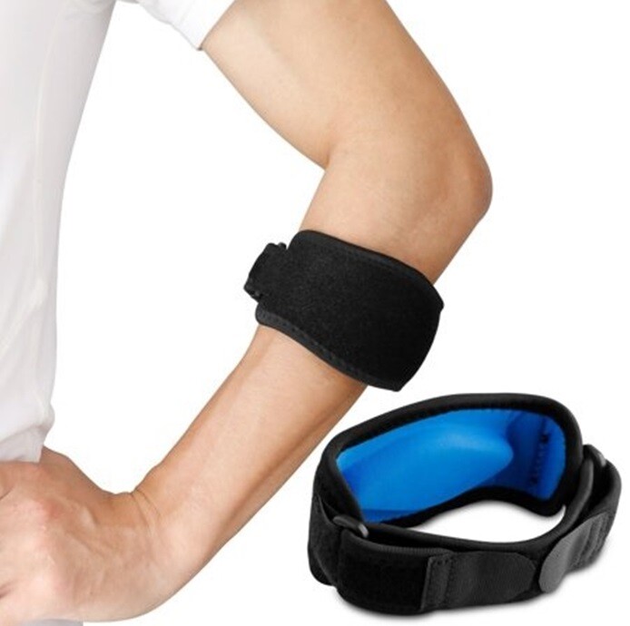 Tennis Elbow Support Gym Brace Golfers Strap Epicondylitis Band Clasp