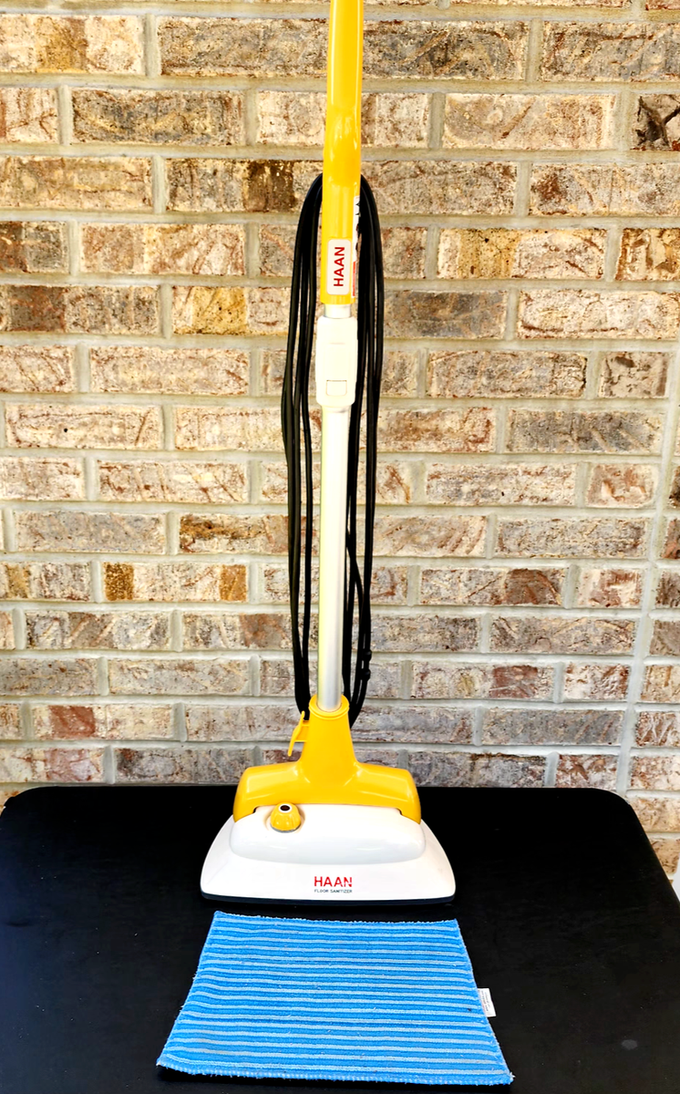 Haan Steam Mop FS20 Floor Cleaner Steamer Sanitizer w/ Pad Works