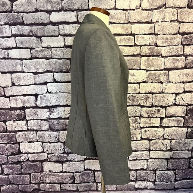 Kasper Gray Button Down Long Sleeve Jacket Size 1… - image 8