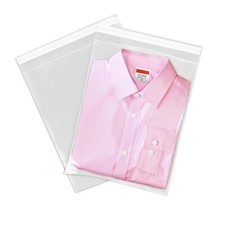 - 10" X 13" 100 Count Crystal Clear Resealable Cello Poly Bags for Packaging ...