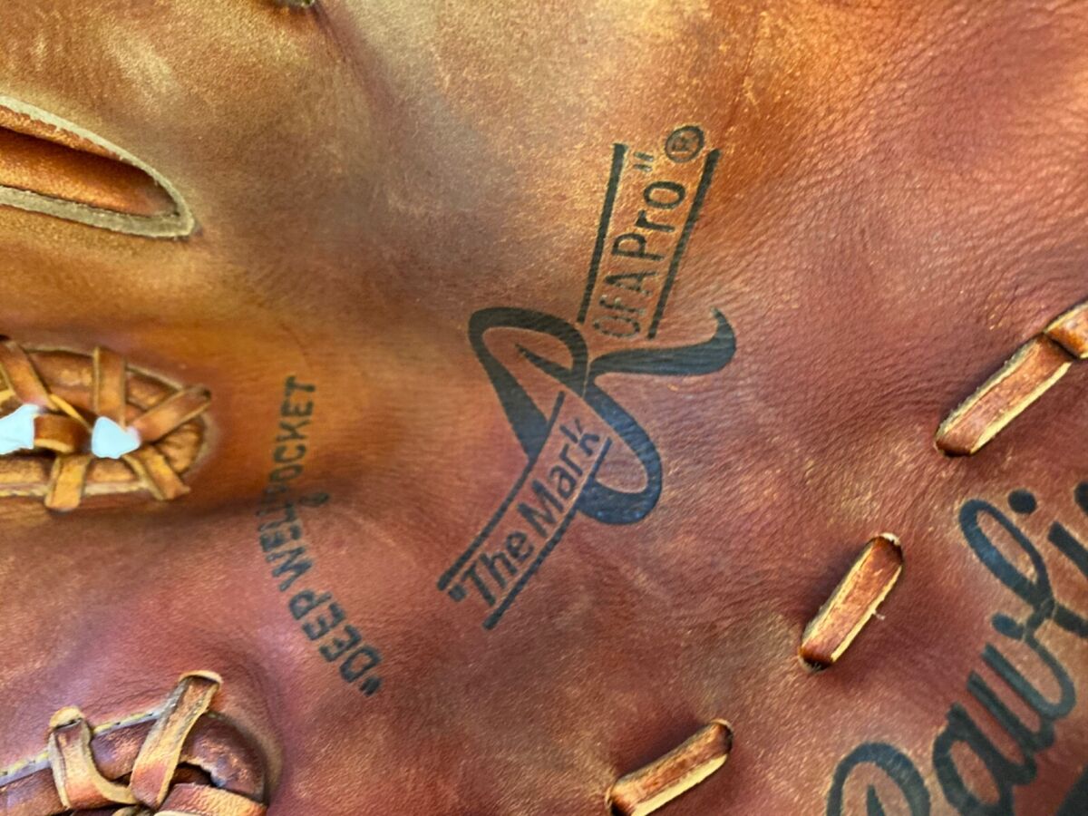 Vintage Rawlings Baseball Glove Mit SG58 The Trap-eze Mark Vintage Rawlings Baseball Glove Mit SG58 The Trap-eze Mark