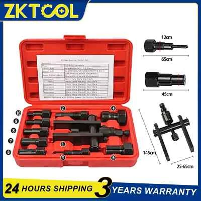 ZKTOOL Inner Bearing Puller Set Internal Blind Remover Motorcycle Bushing Puller Tool