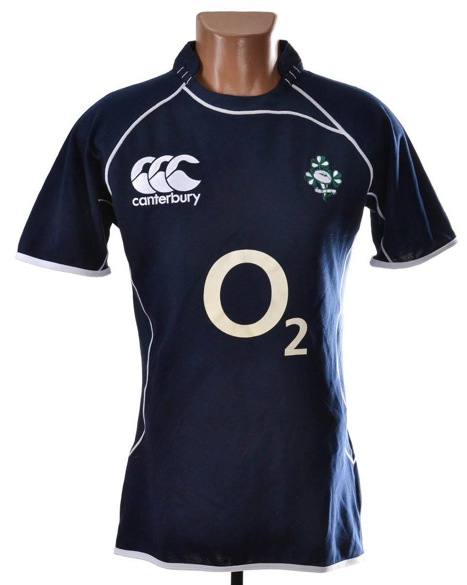 IRELAND TRAINING 2007 RUGBY UNION SHIRT JERSEY CANTERBURY XL
