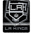 Licensed Hockey Los Angeles LA Kings Fleece Throw Blanket 50" x 60"