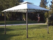 TELO DI RICAMBIO BEIGE PER GAZEBO IN METALLO FALESIA MT. 3X3 GAZEBO