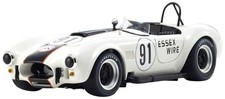 Kyosho Original 1/18 Shelby Cobra 427 S/C Essex Wire #91 White/Dark Blue_