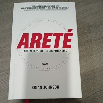 **SIGNED**Arete Brian Johnson Vol 1 Activate Your Heroic Potential HC 2023 