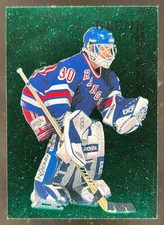 1995-96 PARKHURST INTERNATIONAL GLENN HEALY #406 EMERALD ICE NEW YORK RANGERS