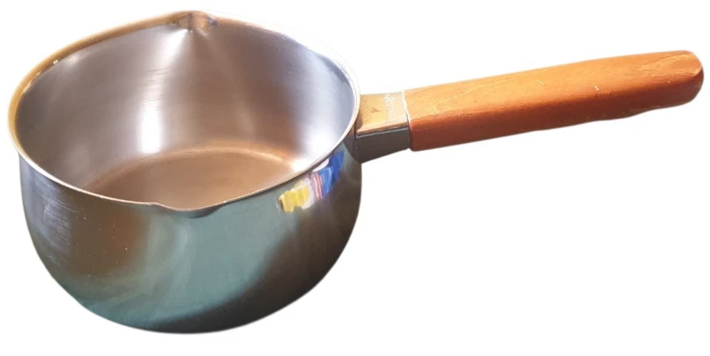 Vintage PRESTIGE Stainless Steel Milk Pan