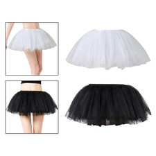 Frauen Tüll Tutu Rock Erwachsene Cosplay Strandkostüm Mädchen Dame Liefert