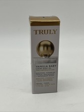 TRULY Vanilla Baby Luxury Body Oil New in Box 1.7 oz NIB