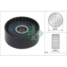 Poulie Renvoi/transmission Courroie Trapézoïdale À Nervures Schaeffler Ina pour