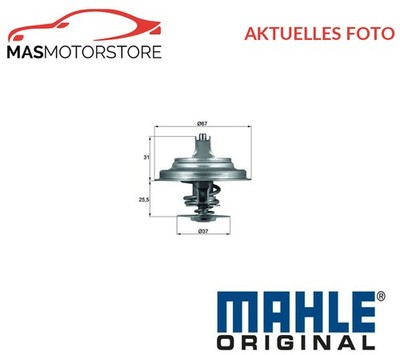 KÜHLFLÜSSIGKEIT KÜHLER THERMOSTAT MAHLE ORIGINAL TX 25 71D A FÜR VW