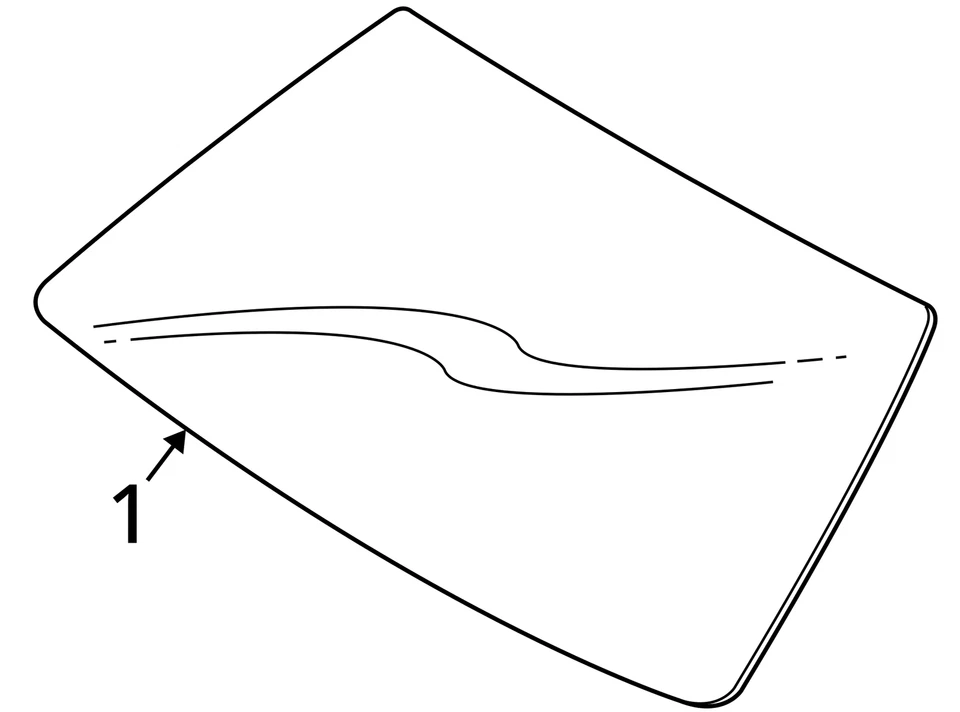 (LOCAL PICKUP ONLY) Windshield Glass Fits 07-11 TACOMA 4197194 Foto 3 de 3