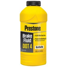 Prestone DOT 4 Brake Fluid 12 oz. Pack of 12