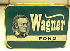 Boîte Pub Aiguilles Gramophone WAGNER 1940 Needles Tin Phono Nadeldose C16